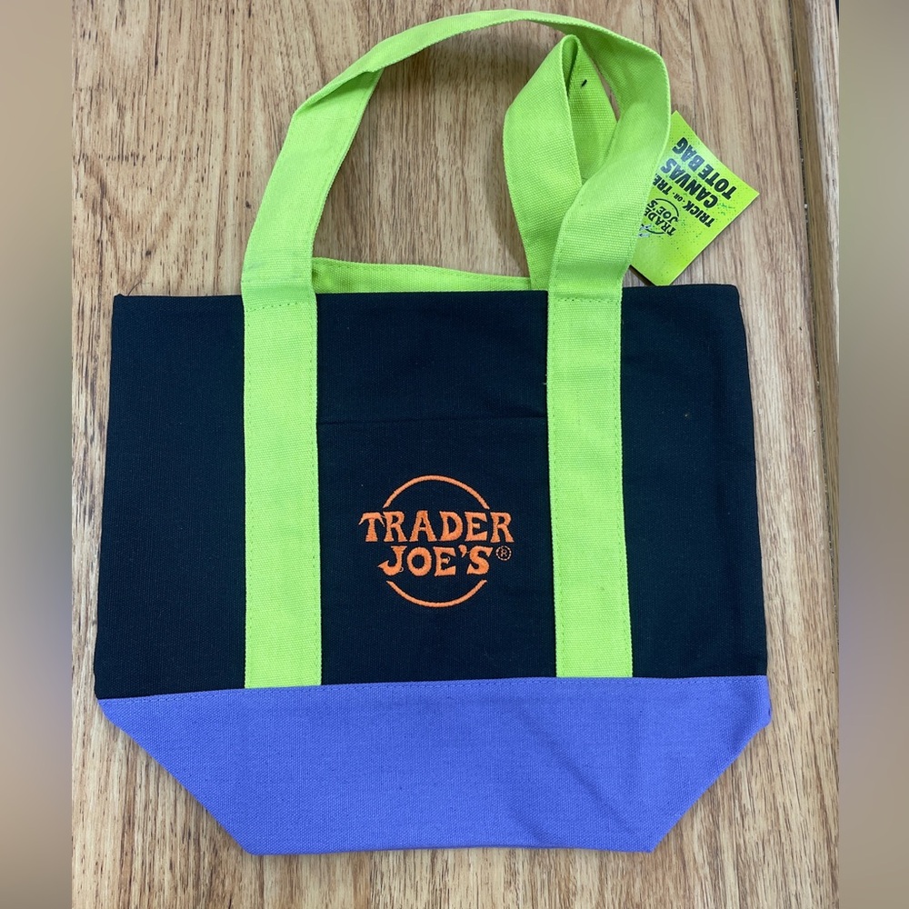 Trader Joe's Halloween Mini Tote Bag NWT